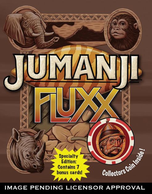 Jumanji Fluxx - Specialty Edition - WiredVillage Games - Wiredvillage Games